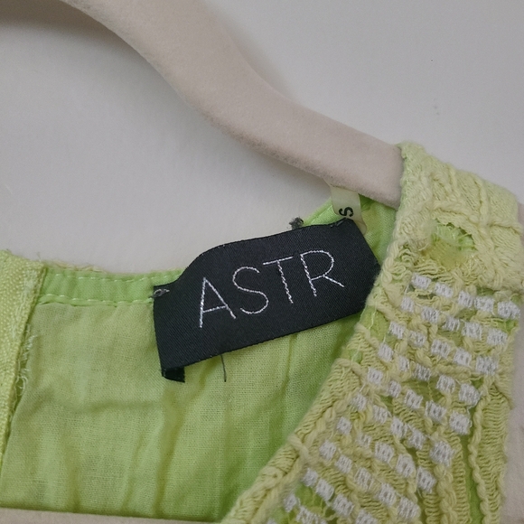 ASTR Eyelet Lace Mini Dress - Picture 6 of 6